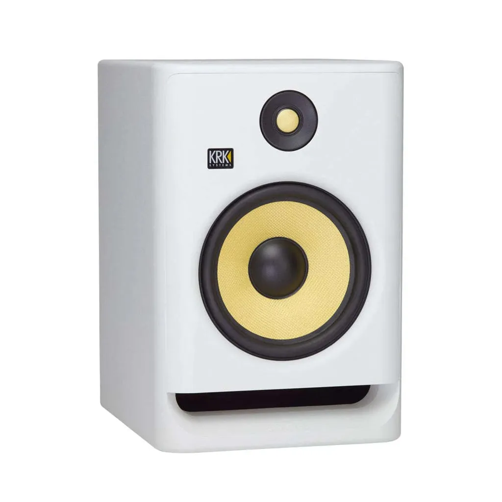 KRK Rokit 8 G4 Professional Studio Monitor White Noise Edition - Single