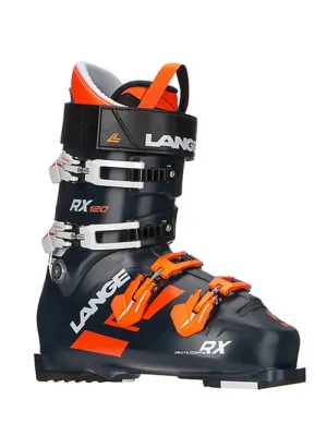 LANGE RX 120 ski boots - Mens - Black/Blue/Orange - 2021