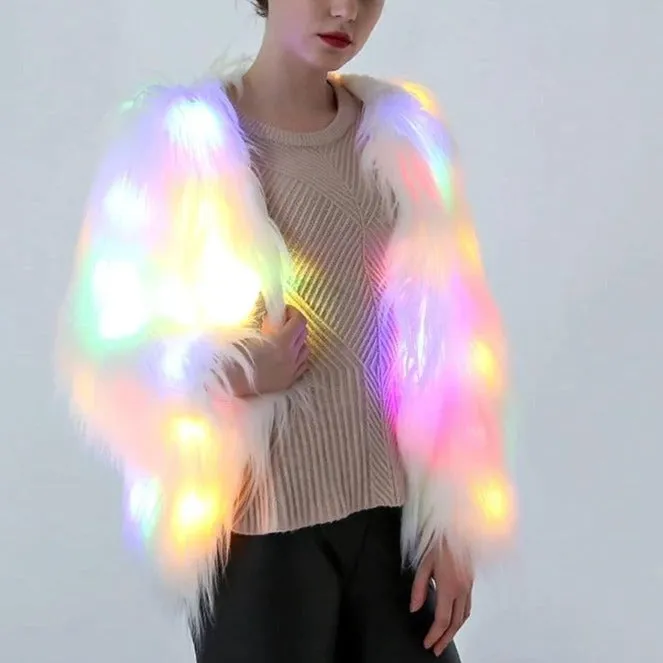 LED Light UP Rave Festival Jacket