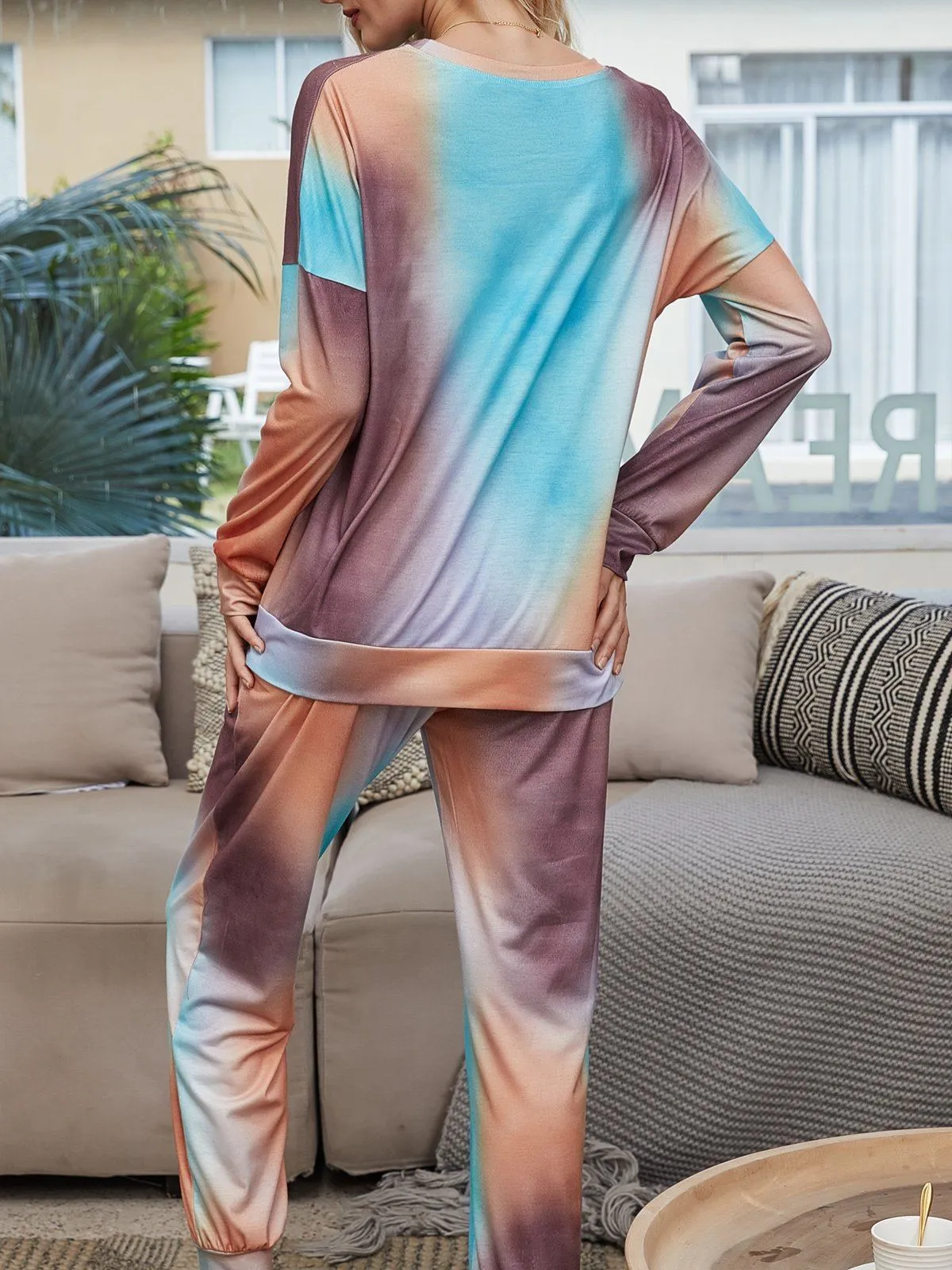 Light and Bright Cozy Pajama Suit - Galaxy