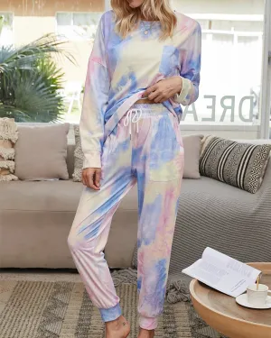 Light and Bright Cozy Pajama Suit - Purple Story