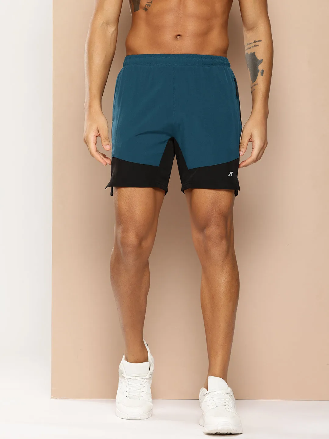 Light X Colourblocked Shorts
