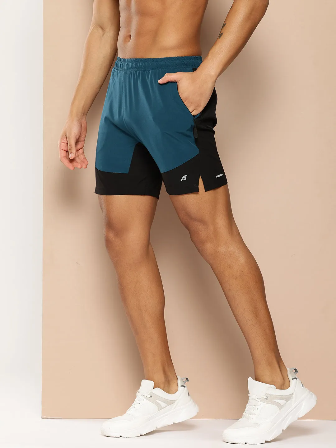 Light X Colourblocked Shorts