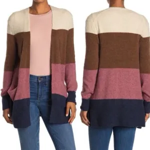 MADEWELL Stripe Alpaca Blend Cardigan!