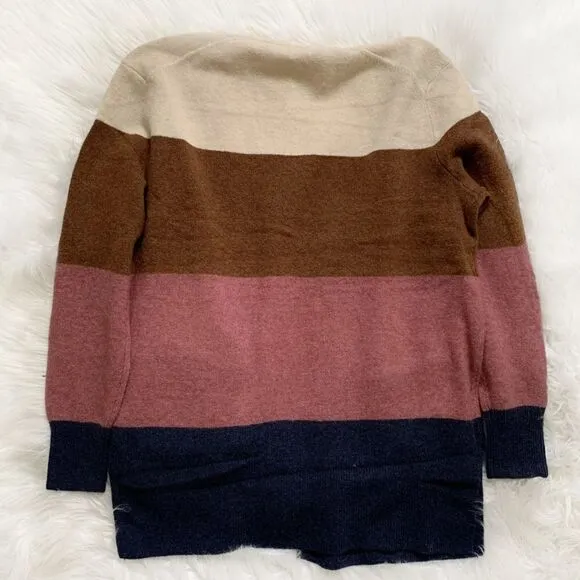 MADEWELL Stripe Alpaca Blend Cardigan!