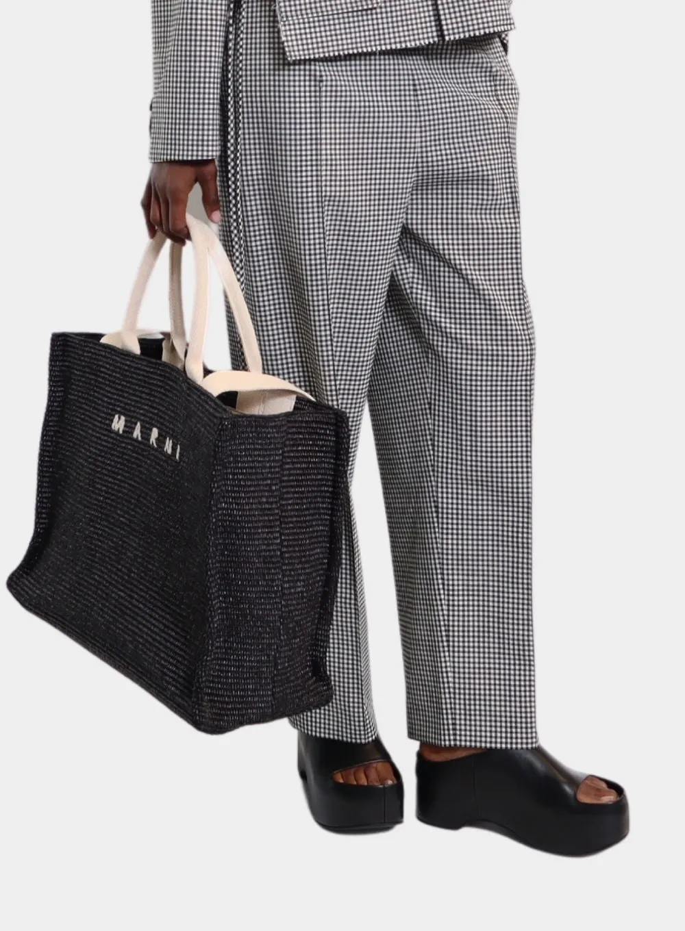 MARNI | Gingham Trousers