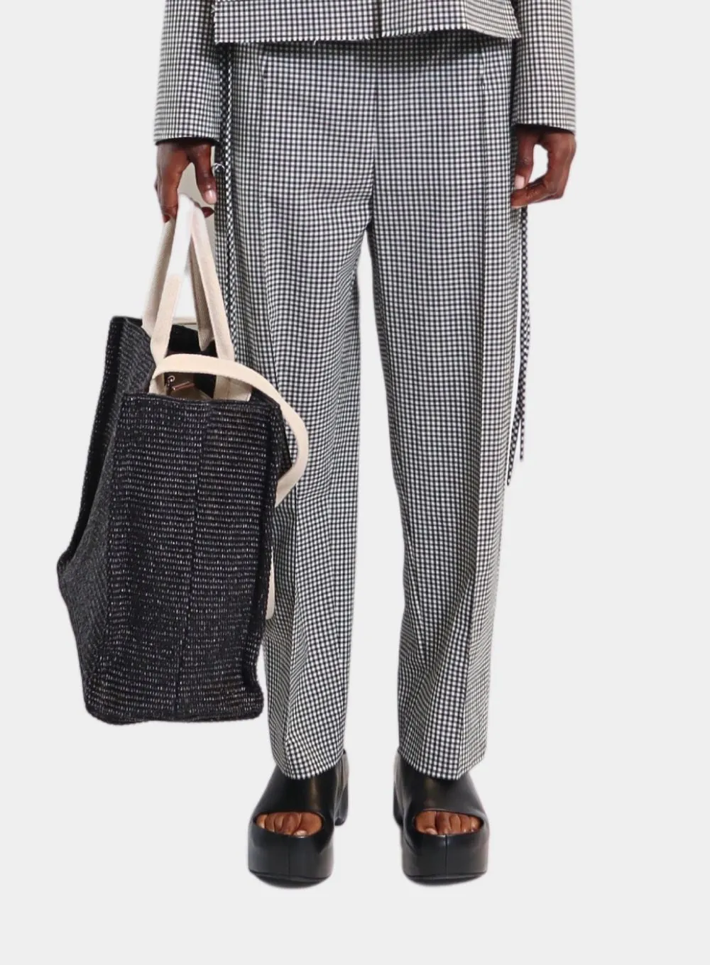 MARNI | Gingham Trousers