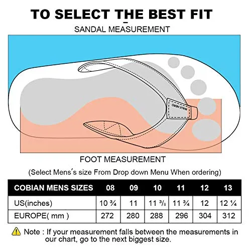 Men's Orthotic Arch Support Sandals
