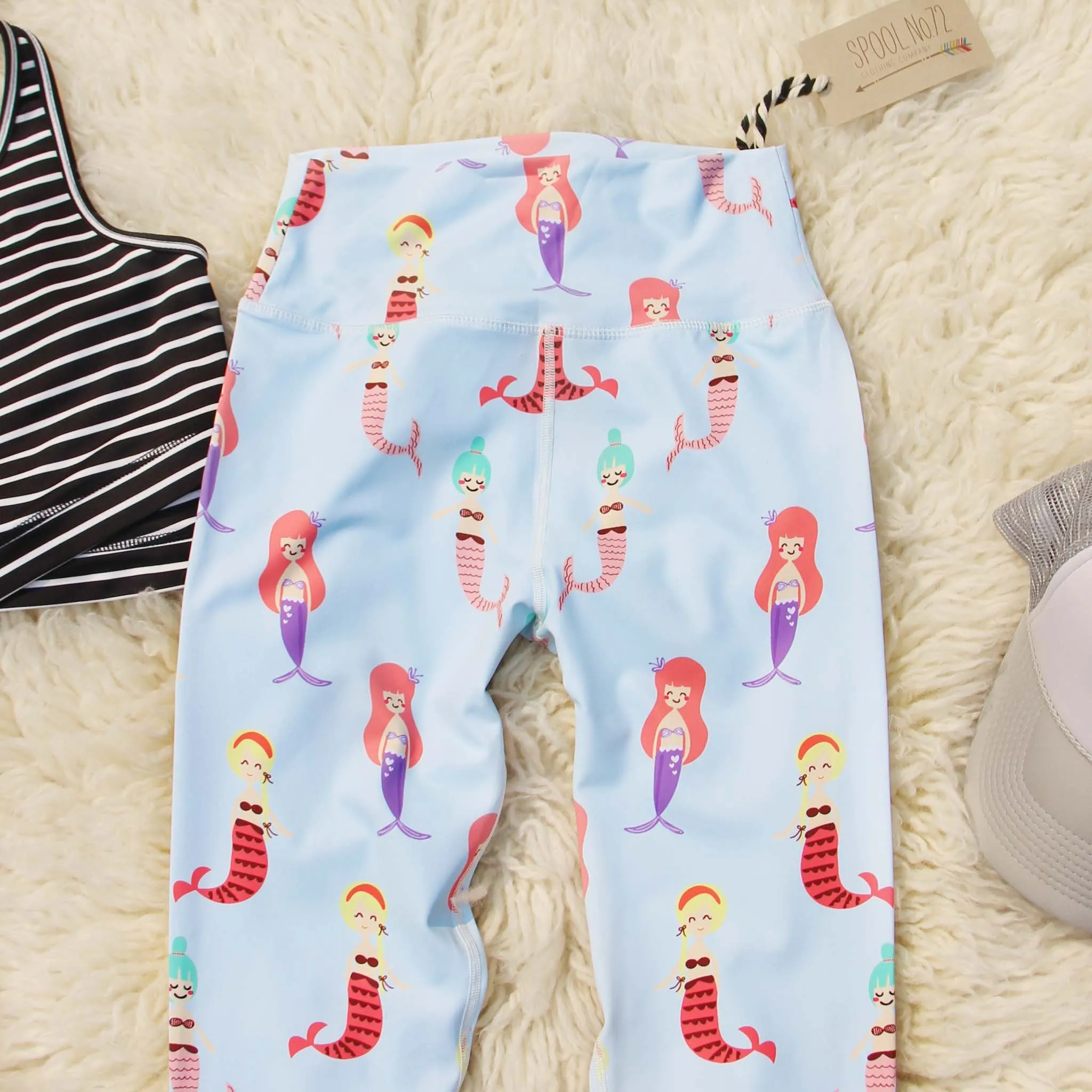 Mermaid Stretch Yoga Pants