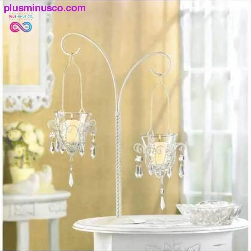 Mini Chandelier Votive Stand ll PlusMinusco.com
