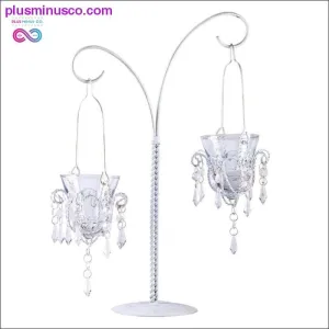 Mini Chandelier Votive Stand ll PlusMinusco.com