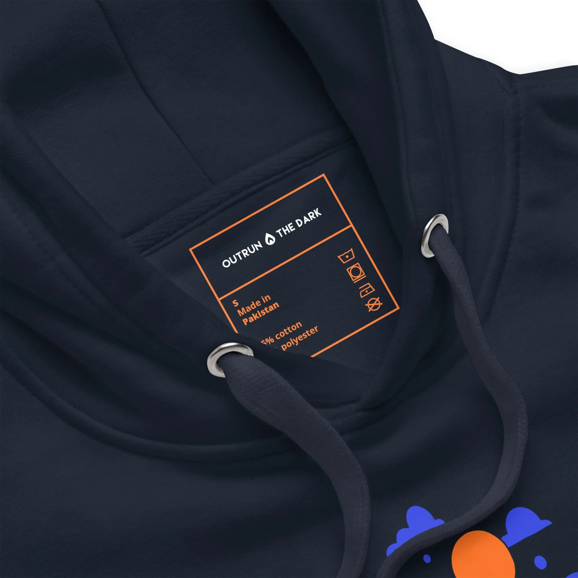 Moon Running Fitted Hoodie