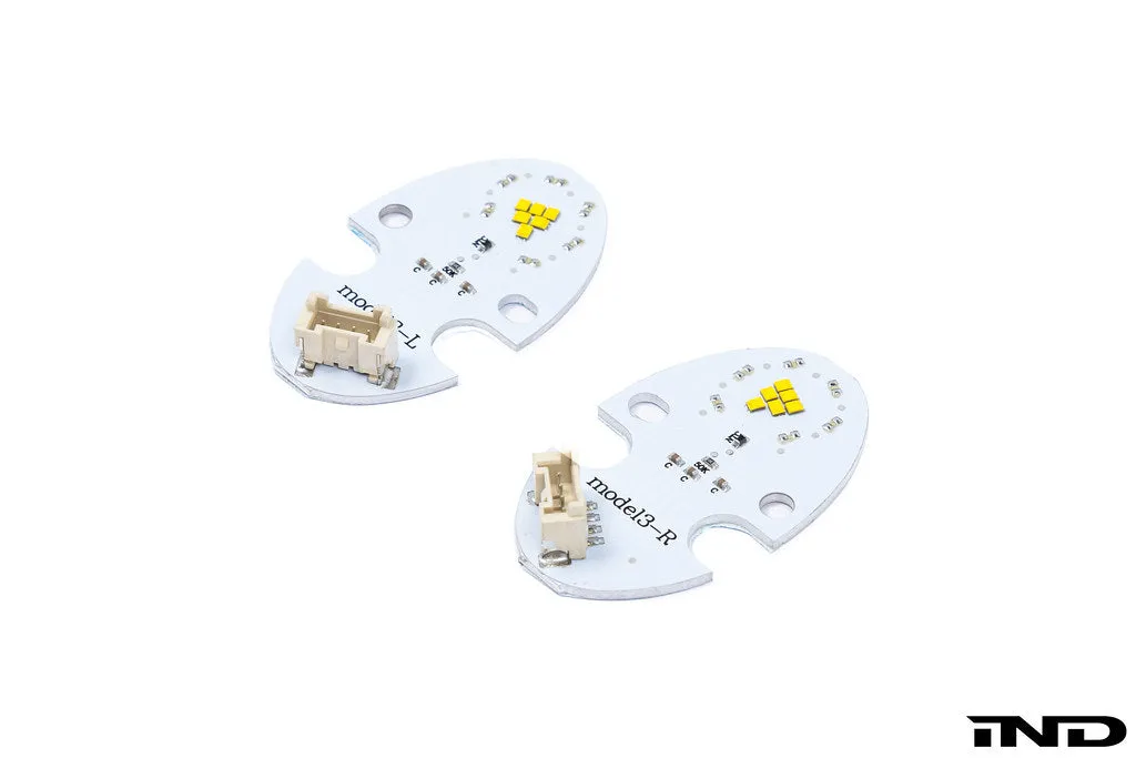 Motorsport  Tesla Model 3 / Y Race Style Yellow DRL LED Module Set