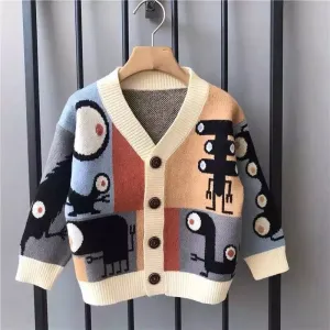 Multi Print Cardi