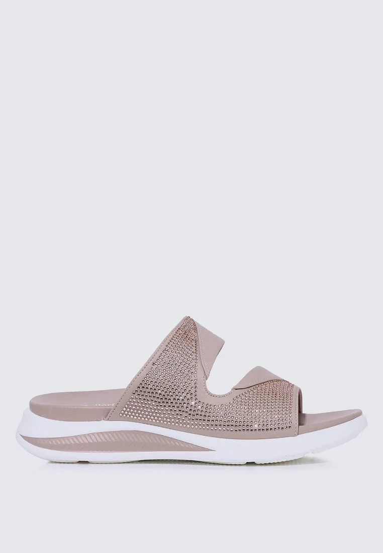 My Soft Steps Comfy Sandals In Nude