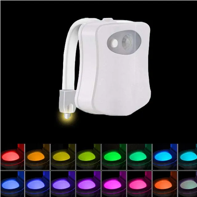 New LED Toilet Seat Night Light