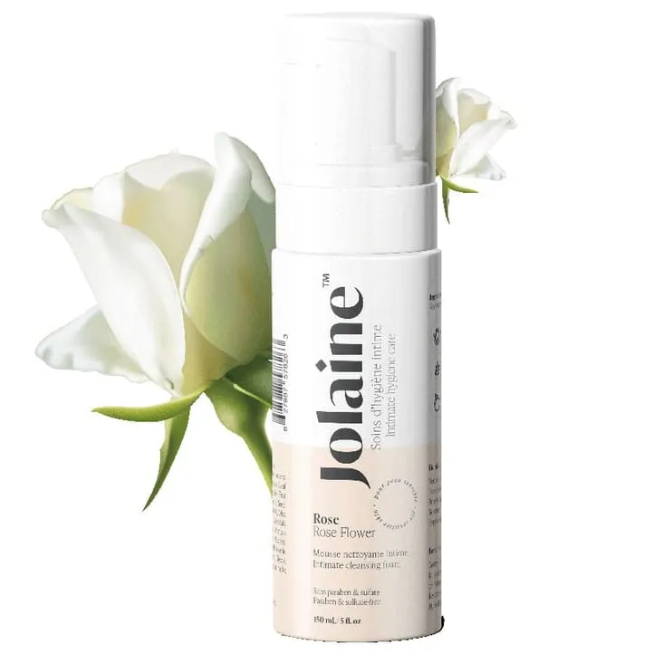 New Vegan Feminine Wash Cleansing foam - Rose flower Jolaine Retails $32.99 