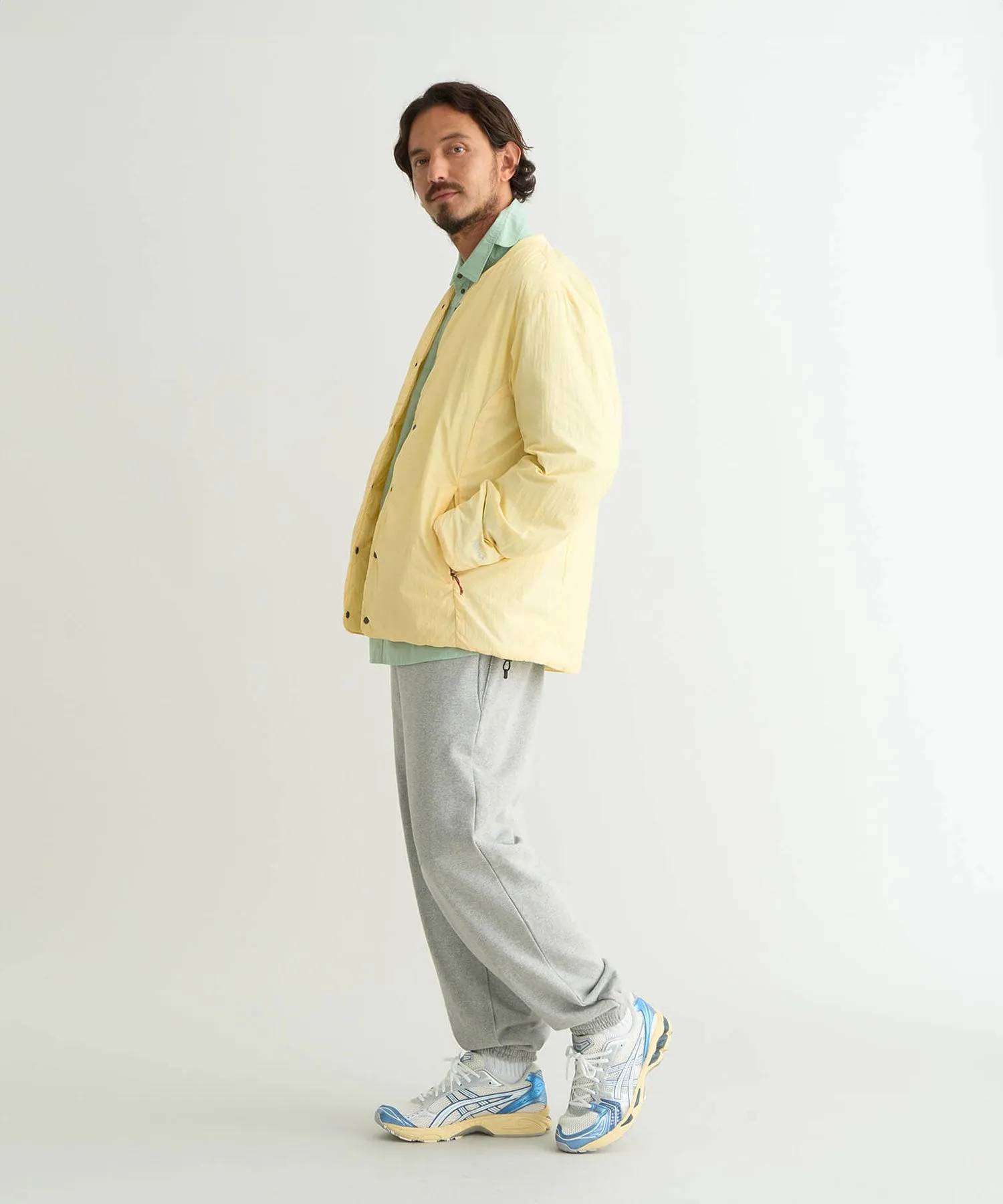 NO COLLAR SOFT DOWN CARDIGAN(UNISEX)