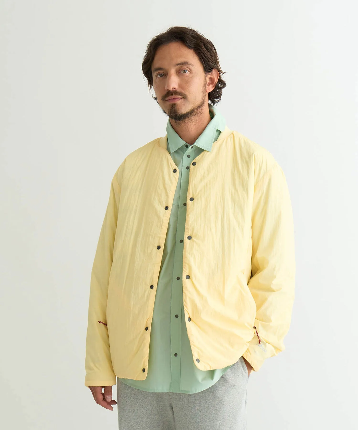 NO COLLAR SOFT DOWN CARDIGAN(UNISEX)