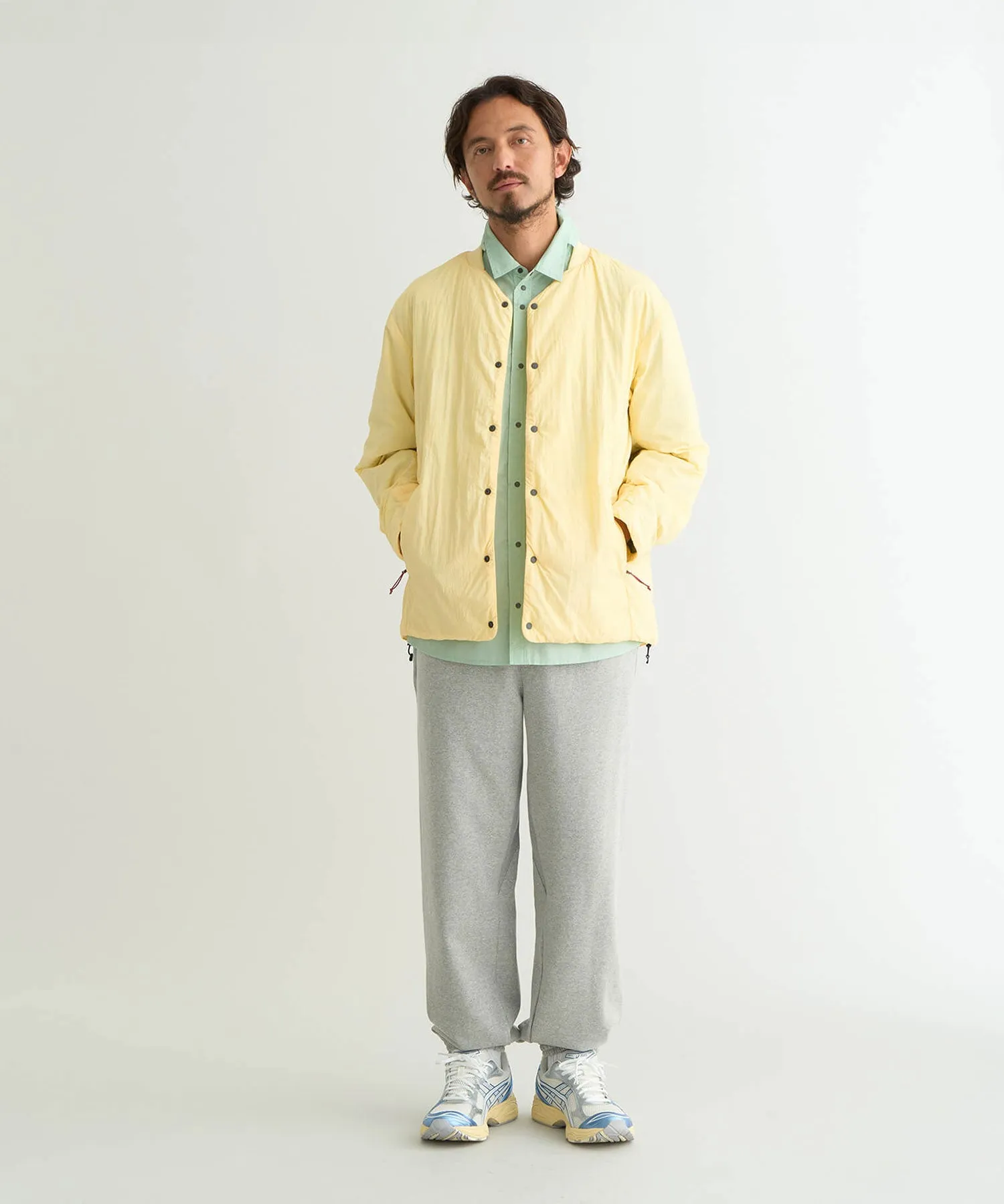 NO COLLAR SOFT DOWN CARDIGAN(UNISEX)