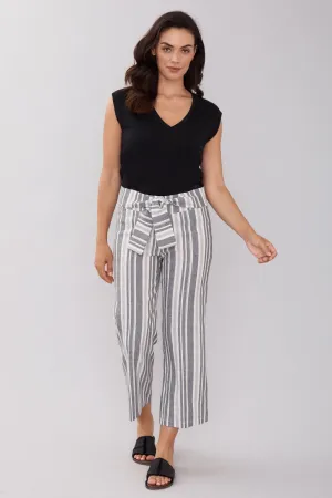 Noah Crop Pant - Liberty Linen: FINAL SALE