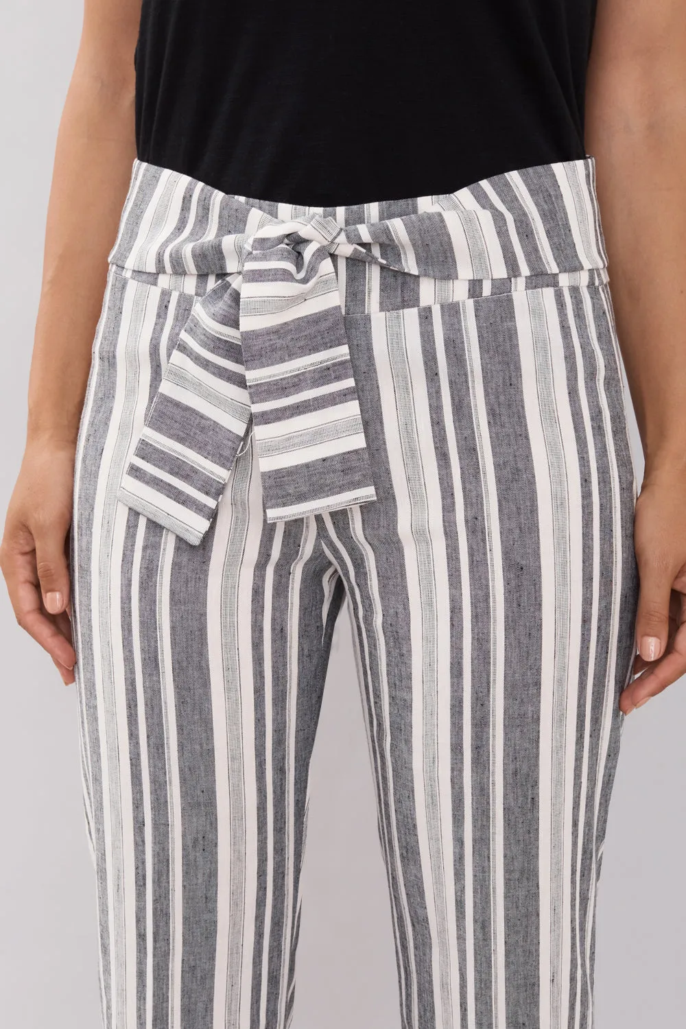 Noah Crop Pant - Liberty Linen: FINAL SALE