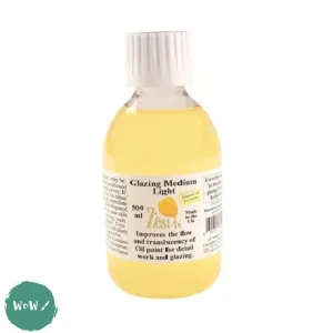 Oil Painting Medium- ZEST-IT - GLAZING MEDIUM LIGHT - 500ml