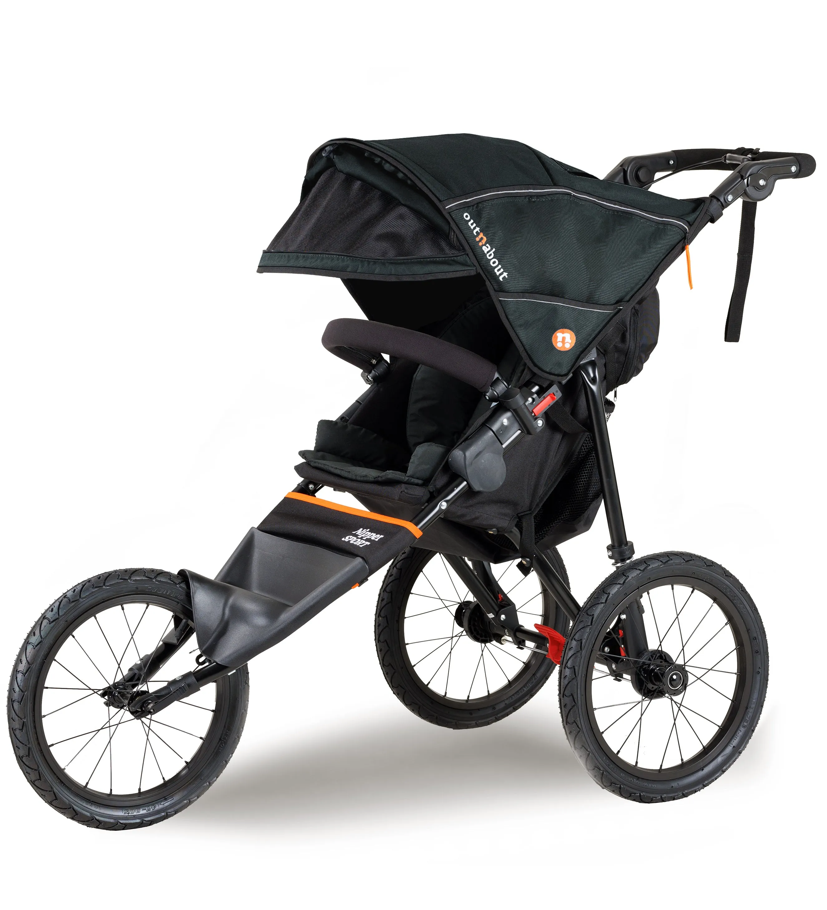 Out n About Nipper Sport V5 - Summit Black - Delivery Late March