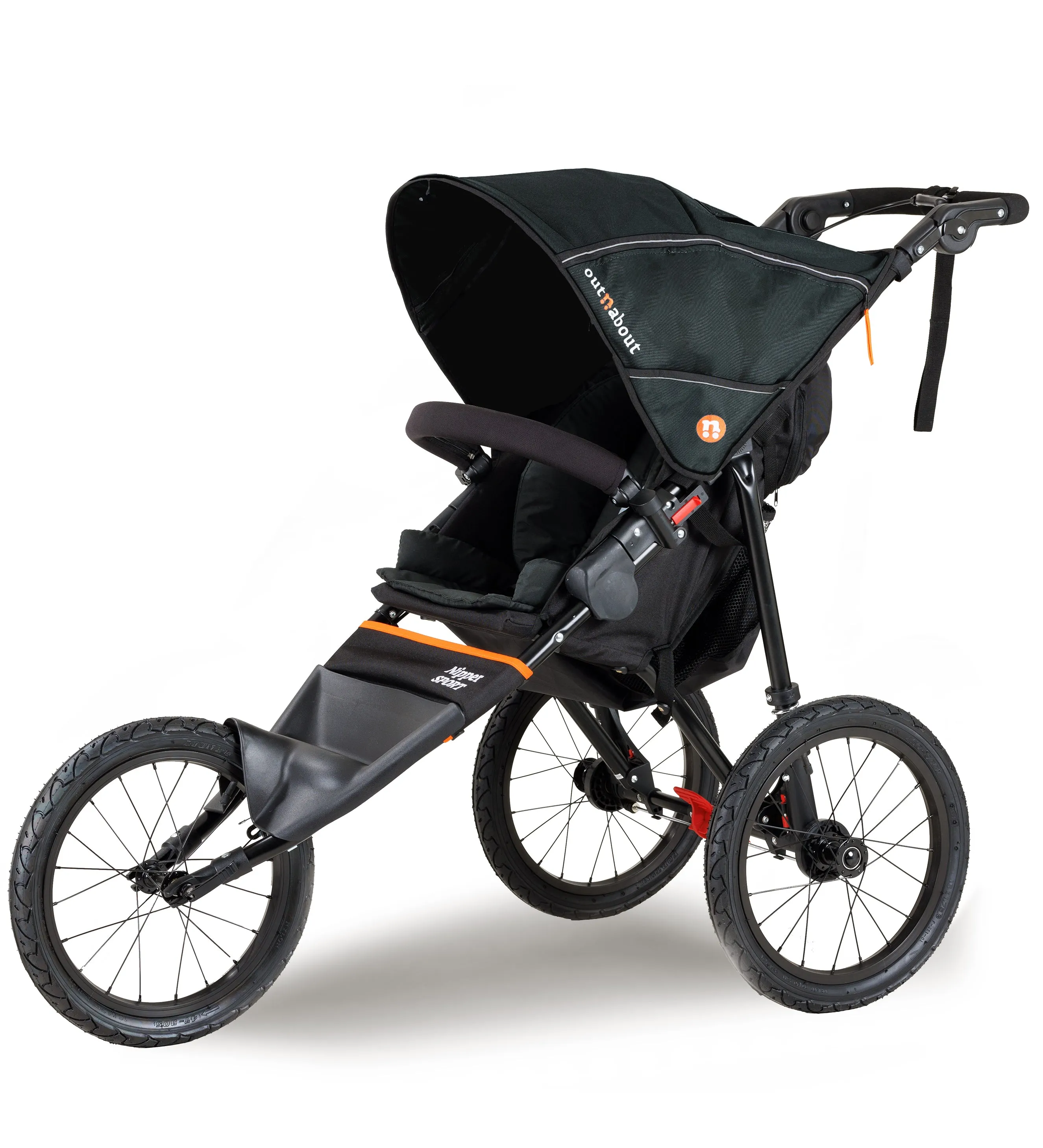 Out n About Nipper Sport V5 - Summit Black - Delivery Late March