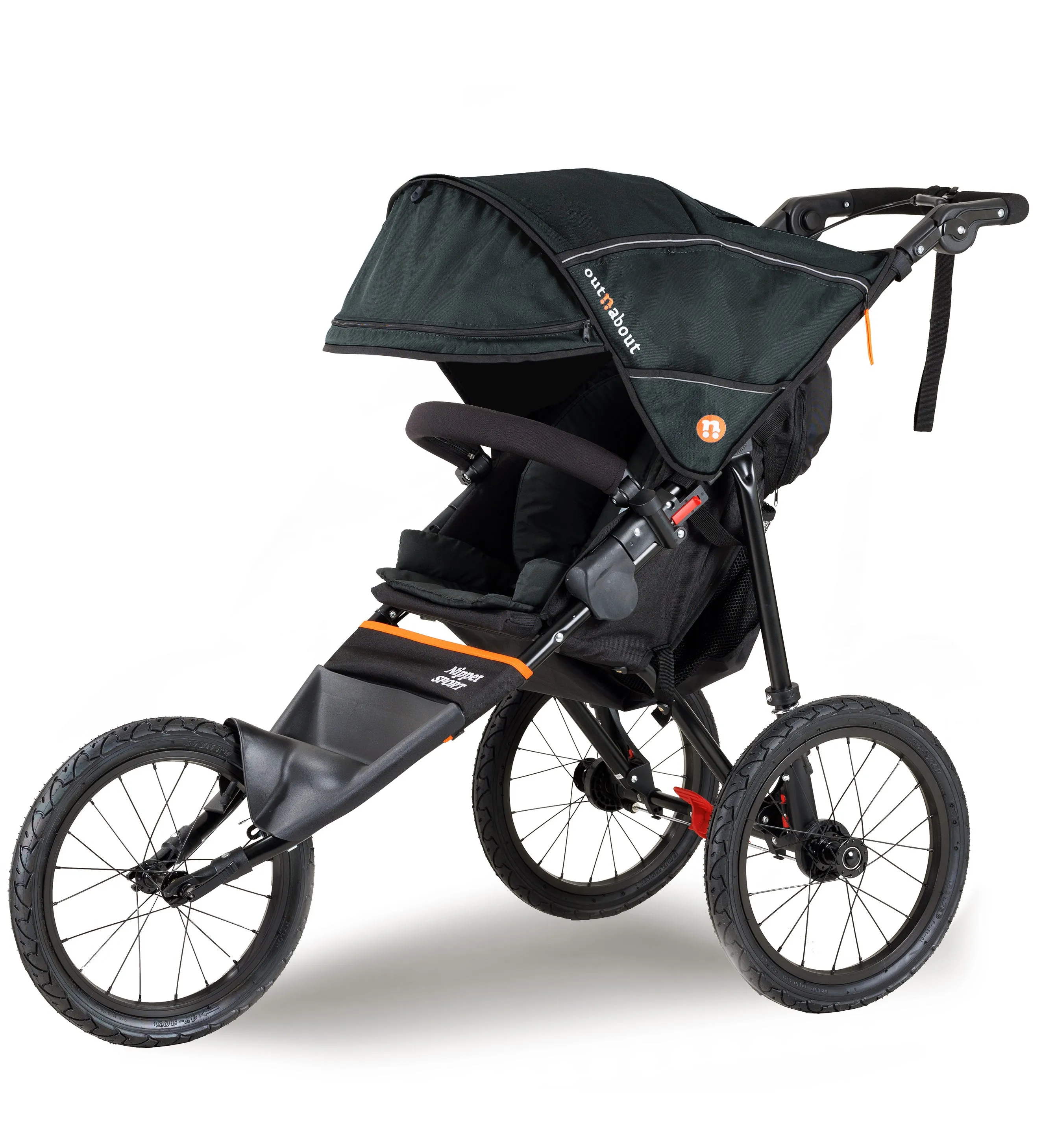 Out n About Nipper Sport V5 - Summit Black - Delivery Late March