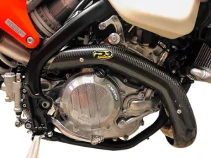 P3 201170 Carbon Fiber Header Heat Shield