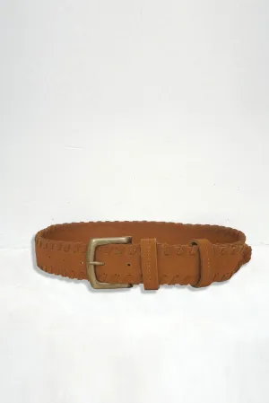 Pheonix Braided Belt in Caramel