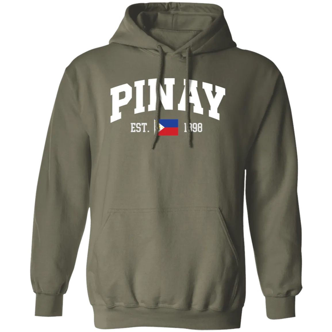 Pinay Est 1898 Unisex Pullover Hoodie