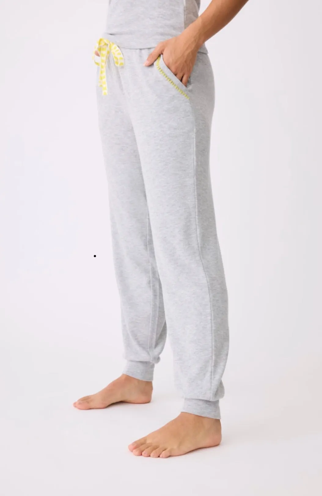 PJ Salvage Electric Vibes Hoodie or Jogger Heather Grey