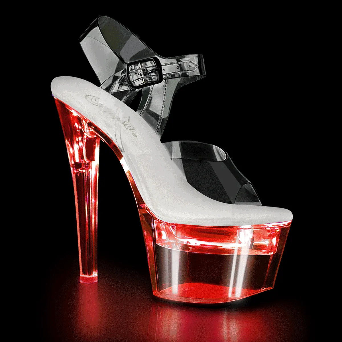 Pleaser Flashdance 708 Clear