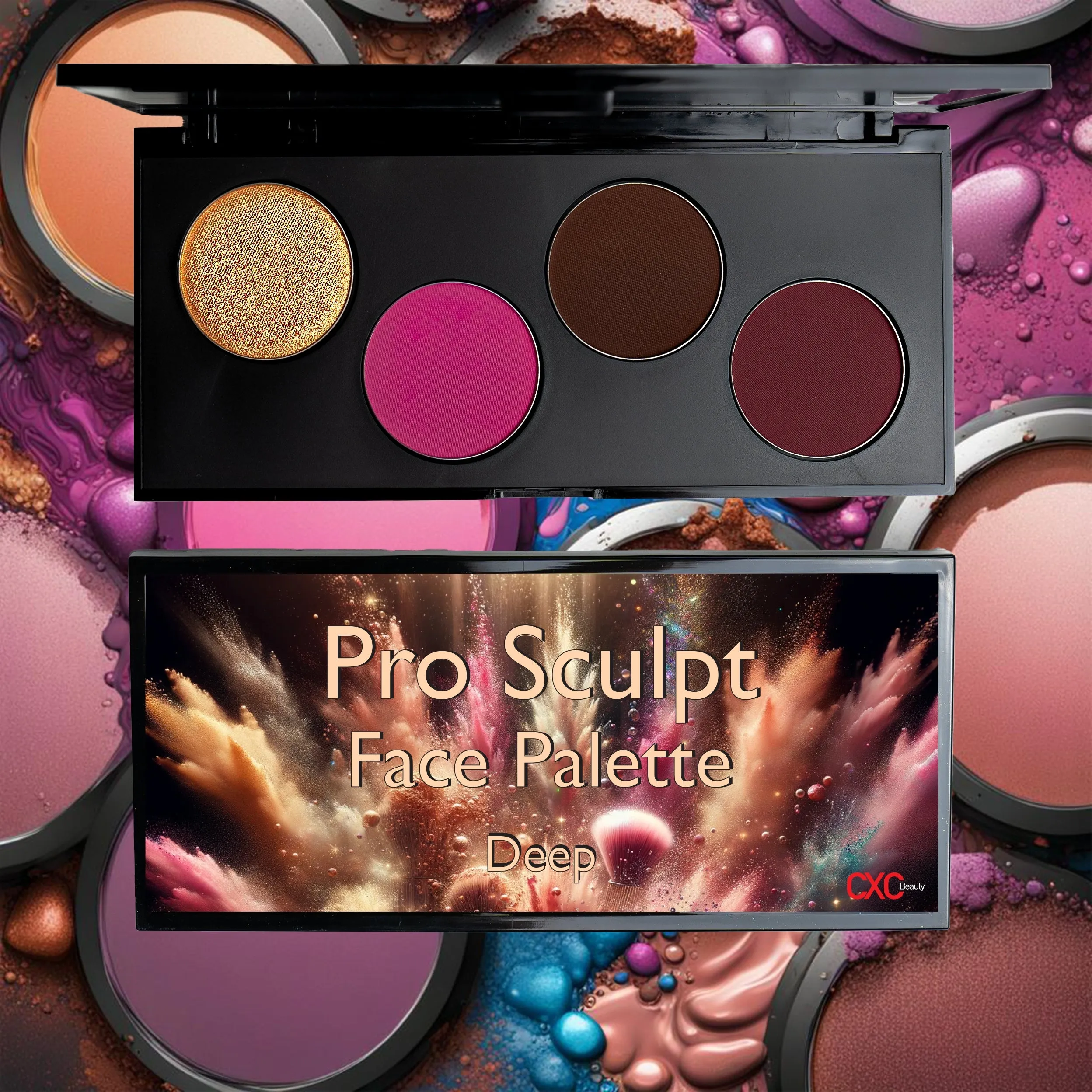 Pro Sculpt Face Palette ( Deep )
