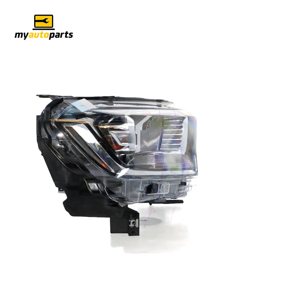 Projector Manual Adjust Head Lamp Drivers Side Genuine Suits Ford Ranger XLT/Wildtrak PX 2015 to 2018