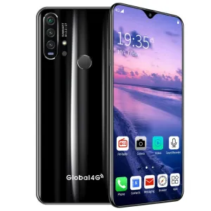 R30 pro Smart Phone 4G Network 3G   64g High Configuration Face Recognition Fingerprint Recognition Phone black_Australian regulations