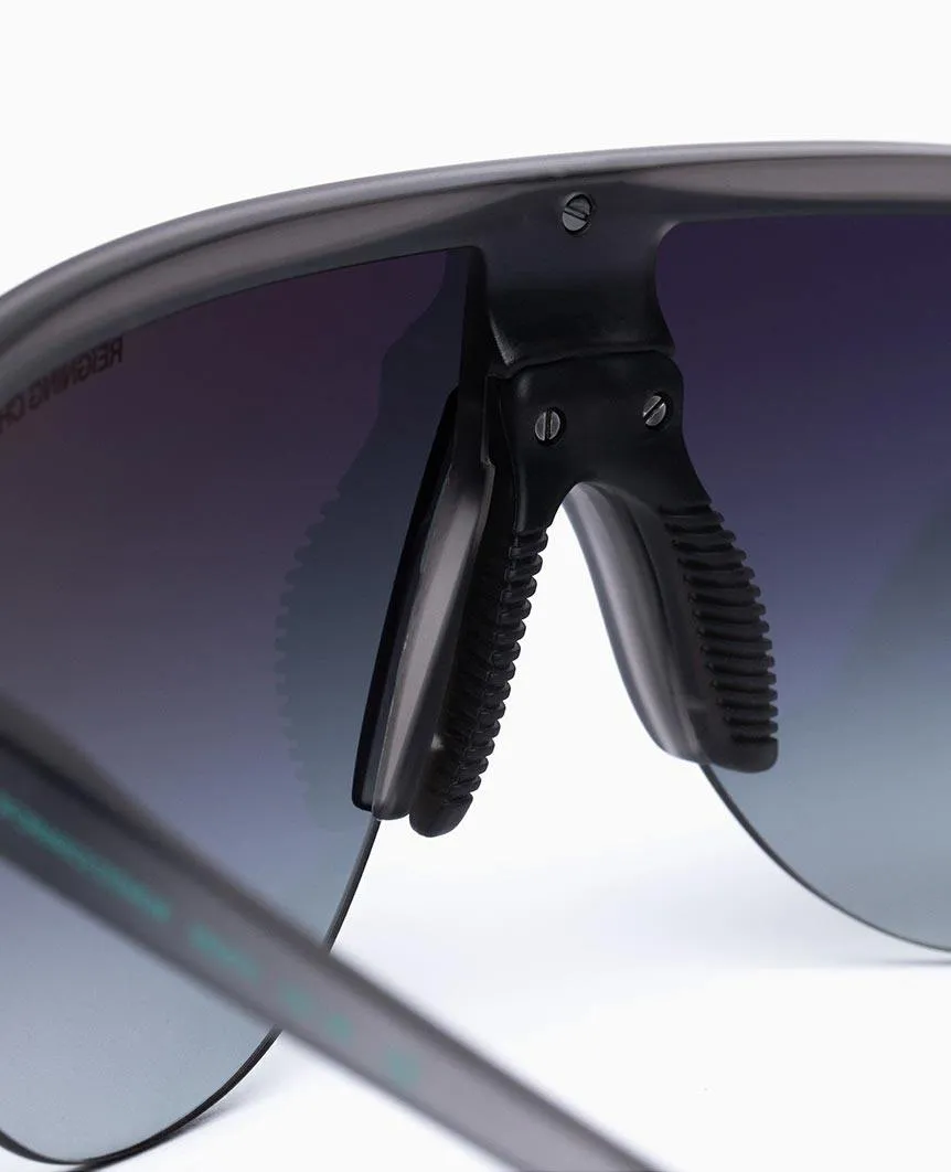 RCDV Radical Retreat™ Nagata Speed Blade Sunglasses Dark Grey
