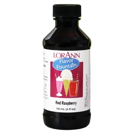 Red Raspberry Flavor - 4 oz. - 32 oz. - Ice Cream and Beverage Flavors - LorAnn Oils - Canadian Distribution