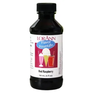 Red Raspberry Flavor - 4 oz. - 32 oz. - Ice Cream and Beverage Flavors - LorAnn Oils - Canadian Distribution