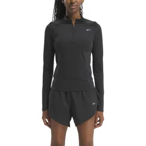 Reebok Quarter-Zip Womens Running Sweatshirt