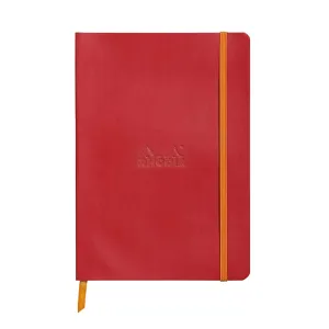 Rhodiarama Dot Grid Notebook / Poppy