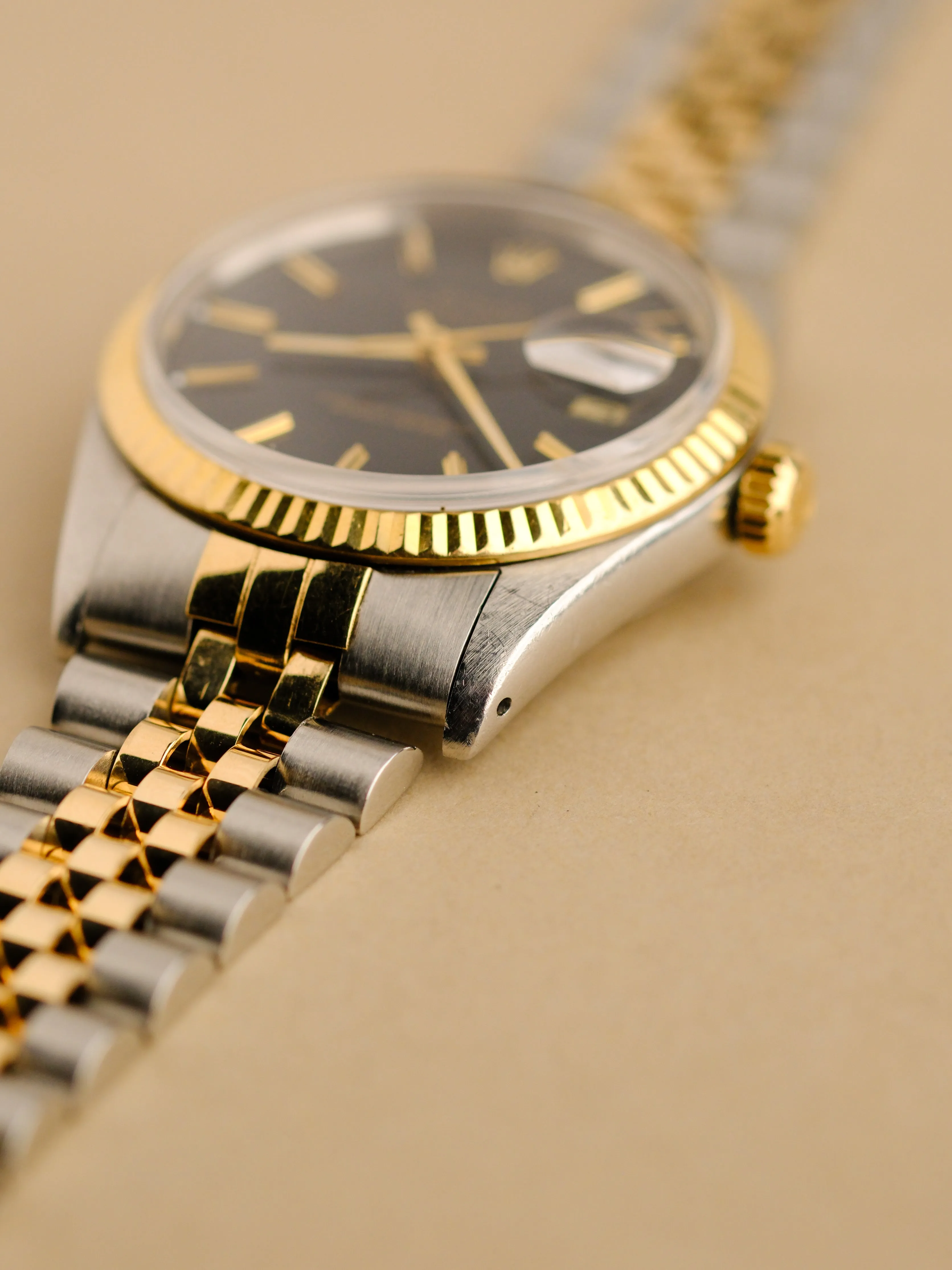 Rolex Datejust 16013 Glossy Black Dial - 1987