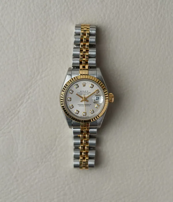 Rolex Datejust Diamond Dial 79173G Ladies