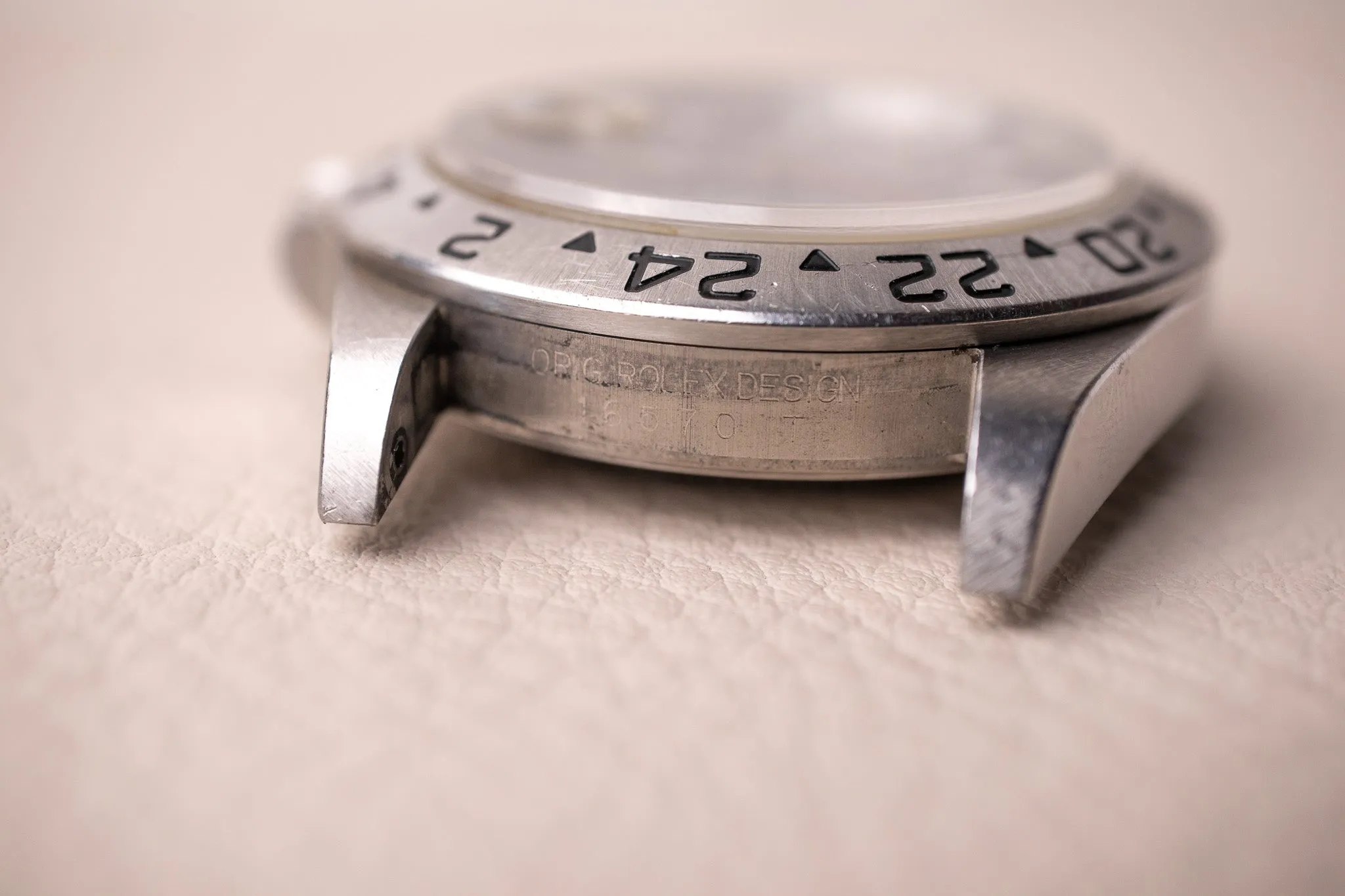 Rolex Explorer II 16570 Black 'Engraved Rehaut'