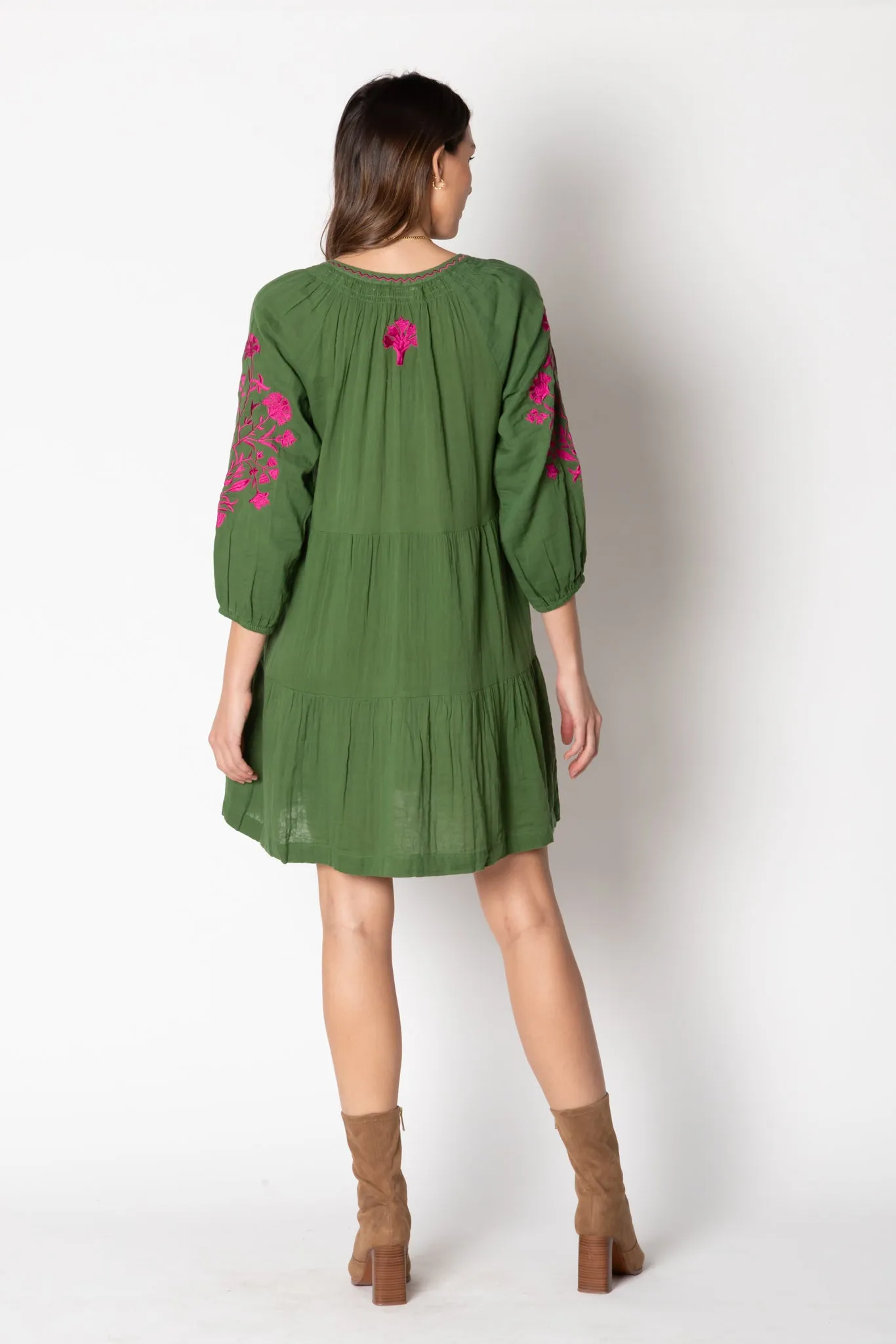 Rosario Dress - Olive