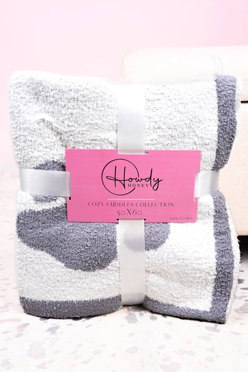 SALE! Cozy Cuddles Evie Paw Print Blanket