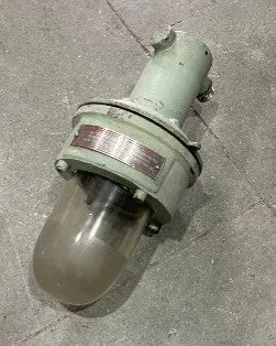 Salvaged Aluminium Ships light original paint or polished