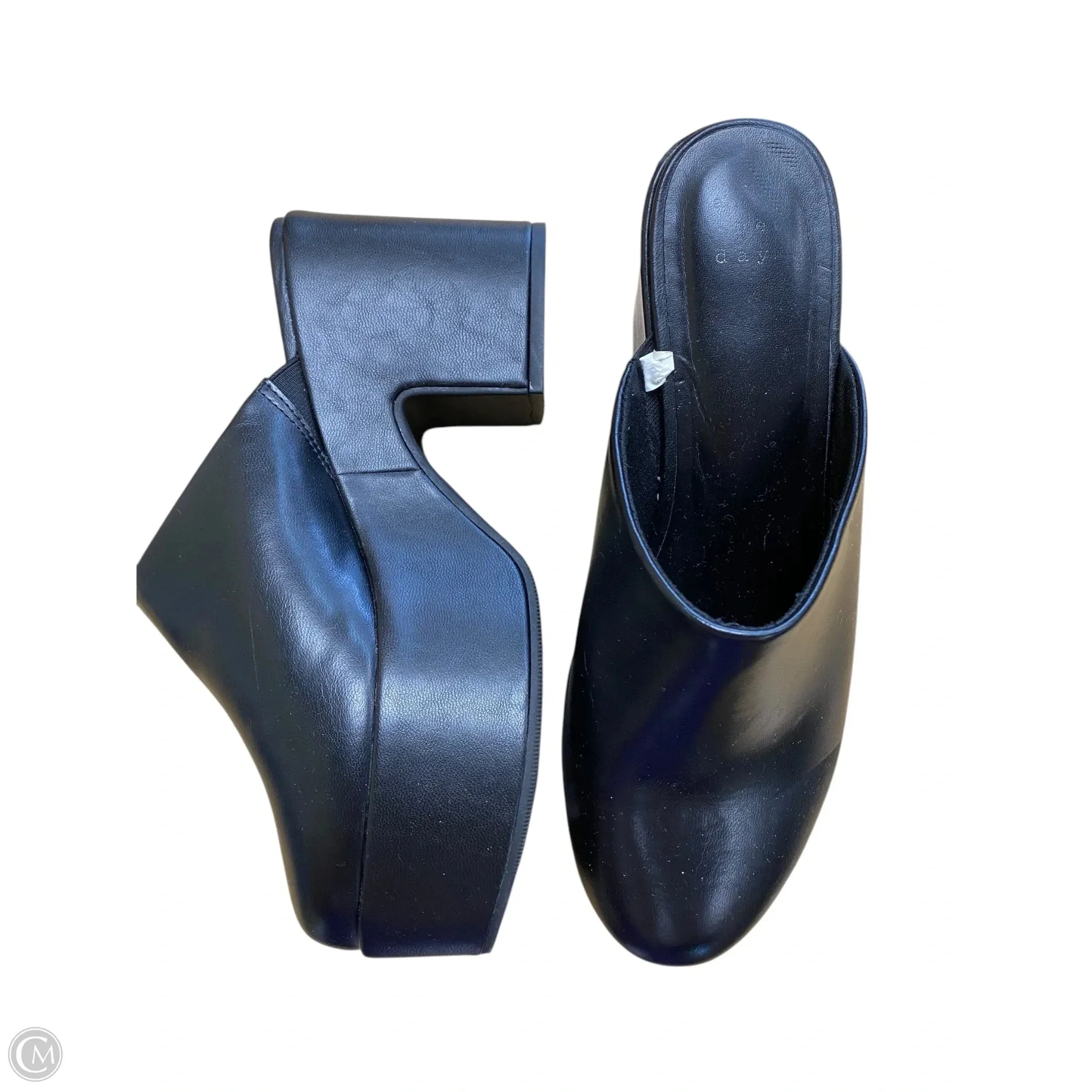 Shoes Heels Block By A New Day In Black, Size: 8.5
